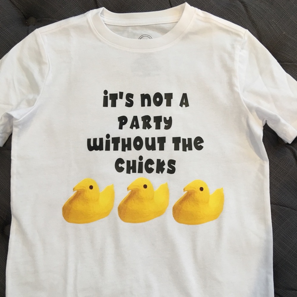 Boys Easter peeps shirt